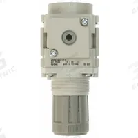 SMC Regulator: Die-Cast Zinc, 1/4 in NPT, 2.900755 psi to 29.0075 psi, 1 MPa Max Op Pressure, Knob (MPN AR20K-N02-1Z-D). Key specifications — attr111664: No; attr111400: AR-D; attr111627: SMC.