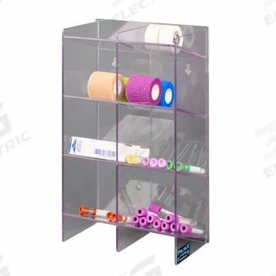 POLTEX Phlebotomy Supplies Organizer: 5 1/8 in Overall Wd, 16 in Overall Ht, 9 3/4 in Overall Lg - Lab Organizers