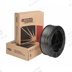 LINCOLN ELECTRIC Flux Cored Welding Wire: Carbon Steel, E71T-8, 5/64 in, 25 lb, Innershield NR-233 (MPN ED033039). Key specifications — Brand: LINCOLN ELECTRIC; Tensile Strength (As Welded) (Merch): 83 ksi to 86 ksi; Yield Strength (As Welded) (Merch): 63 ksi to 66 ksi.