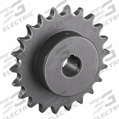 TRITAN Roller Chain Sprocket: 80, For 1 in Chain Pitch, 1 3/8 in Bore Dia, 22 Teeth - Size 80 Fixed-Bore Roller Chain Sprockets