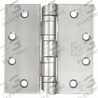 MCKINNEY Butt Hinge: Stainless Steel, Full Mortise, 2 1/8 in Leaf Wd (MPN HT4A3386 32D). Key specifications — Removable Pin: Yes; Bearing Type: Oil Impregnated; Material: Stainless Steel.