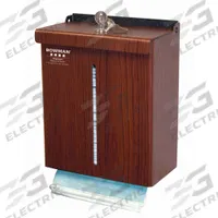 BOWMAN DISPENSERS Respiratory Equipment Dispenser: ABS Plastic, Cherry, (2) Keys/Dispenser (MPN FM404-0233). Key specifications — Material: ABS Plastic; Color: Cherry; Includes: Dispenser; Brand: BOWMAN DISPENSERS.