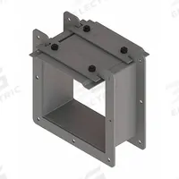 Wireway Nipple: 6 in Wd, 6 in Ht, 3 in Lg, Steel (MPN F66LN3). Key specifications — Brand: HOFFMAN; With Knockouts: No.