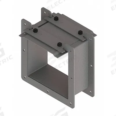 HOFFMAN Wireway Nipple: 6 in Wd, 6 in Ht, 3 in Lg - Nipples for Dust-Tight Wireways