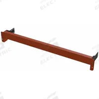 HUSKY Pallet Stop Beam: 120 in x 2 1/2 in x 3 1/2 in, 16 ga, Steel, Polyurethane, Orange (MPN PSB12000345-G). Key specifications — Brand: HUSKY; Material: Steel; Finish: Polyurethane; Color: Orange.