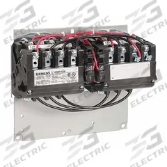 SIEMENS NEMA Magnetic Contactor: Reversing, 3 Poles, NEMA Size 00, 9 A, 120V AC (MPN 43BP32AF). Key specifications — Brand: SIEMENS.