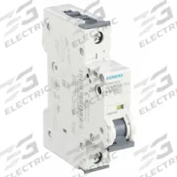 SIEMENS IEC Supplementary Protector: 10 A Amps, 72V DC, 10kA at 230/400V AC, Screw Clamp, 5SY4, A (MPN 5SY41105). Key specifications — Brand: SIEMENS; Terminal Connection: Screw Clamp; DC Voltage Rating: 72V DC; Max. AIR Rating: 10kA at 230/400V AC; Series: 5SY4; AC Voltage Rating: 230/400V AC; Curve Type: A.