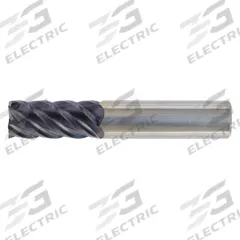 WIDIA HANITA Square End Mill: Carbide, TiAlN Coated, 5 Flute, 1/2" Mill Dia, 5/8" LOC, 2-1/2" OAL (MPN TR4C4513005)