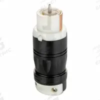 LEVITON Locking Connector: Non-NEMA, Black/White, 480V AC, 50 A Current Rating, 3 Poles, 4 Wires (MPN CS8164C). Key specifications — Brand: LEVITON.