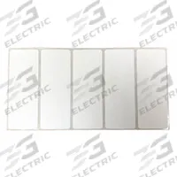 APPROVED VENDOR Barcode Printer Label: 4 in Label Wd, 1 1/2 in Label Ht, White, 3 in Core Dia. (MPN 60DX73). Key specifications — Label Finish: Matte; Brand: APPROVED VENDOR; Label Color: White; Adhesive Material: Permanent; Label Material: Paper; Perforation: Perforated.