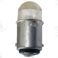 EATON Miniature Neon Bulb: Neon, Miniature Bayonet (BA9s), (T) Tubular, T3-1/4, NE48, 120V AC, White (MPN 28-494). Key specifications — Light Color: White; Trade Number: NE48; Voltage: 120V AC; Brand: EATON; Bulb Shape: T3-1/4.