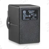 CONDOR USA, INC Pressure Switch: Std, 10 psi – 90 psi, 3/8" NPT, 30 psi / 40 psi ON/OFF (MPN 31NEXAXX). Key specifications — attr1027655: Diaphragm; attr434202: CONDOR USA, INC; attr1027685: 3/8" NPT; attr1027686: Standard; attr1027690: None.