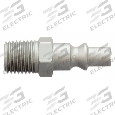 SPEEDAIRE Quick Connect Hose Coupling: 1/4 in Body Size, 1/4 in Hose Fitting Size - ARO Aluminum Quick-Connect Air Coupling Plugs