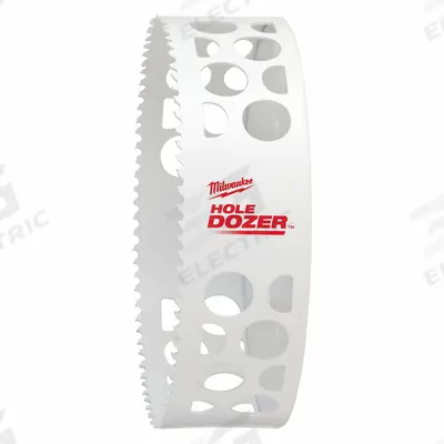MILWAUKEE Hole Saw: 6 in Saw Dia., 3.5 Teeth per Inch, 1 5/8 in Max. Cutting Dp - Multi-Material-Cutting Hole Saws without Arbor