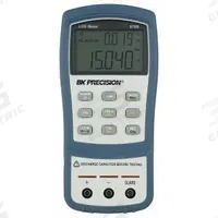 B&K PRECISION LCR Meter: 400 pF to 20 mF, 0.4 ohm to 10 megaohm, 400 uH to 1,000 H, USB (MPN 878B). Key specifications — attr1387597: B&K PRECISION; attr1387618: LCR Meter; attr1387595: 878B.
