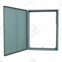 HAMMOND Electrical Enclosure: Steel, 48 in x 36 in x 8 in, NEMA 12/13, w/Panel, Solid Cover, Hinged (MPN 1418S8). Key specifications — Brand: HAMMOND; Closure Method: Clamps; Knockouts: Not Included.