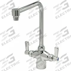 ZURN Laboratory Faucet: Faucet, Single-Post, For Cold Water/Hot Water Media, 2 Handles, Lever, Std (MPN Z826S1-XL). Key specifications — Brand: ZURN; Color/Finish: Chrome; Product Type: Faucet.