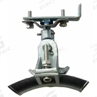 DAYTON Festoon End Clamp: Round, 0.97 in – 1.4 in (MPN 33N232). Key specifications — Compatible Cable Type: Round; Brand: DAYTON; Compatible I-Beam Size: C32 x 30 x 1.5; Material: Aluminum; Product Type: C-Track; Compatible with Grainger Part Number: 33N232; Compatible with Manufacturer Part Number: C32RET-40.