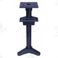 DAYTON Bench Grinder Stand: 14 1/2 in W x 11 3/8 in L Base (MPN 4Z154). Key specifications — attr1088544: 4Z154; attr1088545: DAYTON.