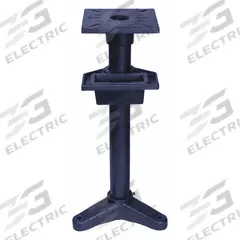 DAYTON Bench Grinder Stand: 14 1/2 in W x 11 3/8 in L Base (MPN 4Z154). Key specifications — attr1088544: 4Z154; attr1088545: DAYTON.