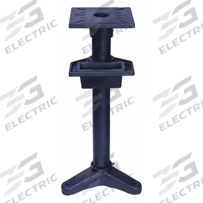 Dayton Bench Grinder Stand: 14 1/2 in W x 11 3/8 in L Base (MPN 4Z154) - Stands for Bench & Pedestal Grinders