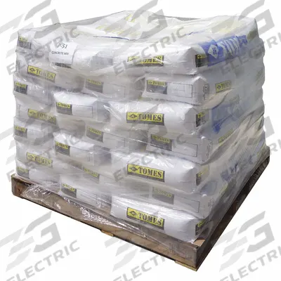 JE TOMES Concrete Mix: FormFlo P-51, 65 lb Container Size, Bag, 28 day Full Cure Time - General Purpose Concrete Mix