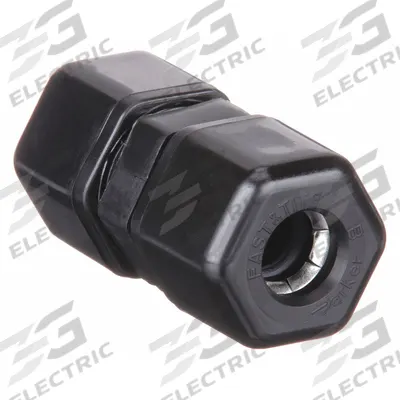 PARKER Compression Fitting Union: 1/2 in OD x 1/2 in OD Size - Polypropylene Compression Tube Fittings
