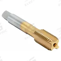 CHICAGO-LATROBE Straight Flute Tap: 1/2"-13 UNC, H5 / 2B, 4 Flute, Bottoming Chamfer (MPN 306341)