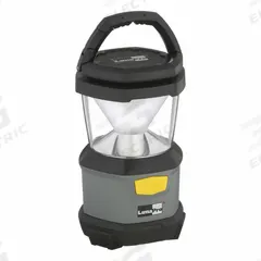 Lantern: 400 lm Max., 28 hr Run Time at Max. Brightness, 14 m Max Beam, Flood Beam, Plastic, Gray (MPN 49XX89). Key specifications — Includes: Carabiner; Brand: LUMAPRO; Battery Requirements - Broad: Requires D.