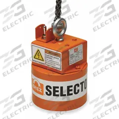 ERIEZ Electromagnetic Lift: Continuous Duty, Round Magnet, 375 lb Max Load Capacity, 24 in Lead Lg (MPN ST-4D). Key specifications — Brand: ERIEZ; Duty Type: Continuous Duty; Includes Lifting Eye: Lifting Eye Included.