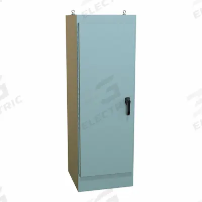 HAMMOND Electrical Enclosure: Steel, 72 in x 24 in x 24 in, NEMA 12, Solid Cover - Steel Dust-Tight Enclosures