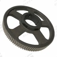 APPROVED VENDOR Timing Belt Pulley: Modified Curvilinear, Bushed, For GT Timing Belt Section (MPN 140-8MX21-2517). Key specifications — Brand: APPROVED VENDOR; Finish: Black Oxide; For Belt Series: Polychain® GT® Carbon™; For Bushing Size: 2517.