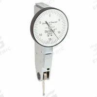 TESA BROWN & SHARPE Dial Test Indicator & Mag Base: 0.0005 in to 0.03 in, Vertical, Inch, 0.0005 in (MPN 599-849). Key specifications — attr1184109: 0-15-0; attr1184123: 599-7761; attr1184158: 0.0005 in; attr1200917: Dial Test Indicator & Mag Base; attr1184127: 599-849; attr1184167: TESA BROWN & SHARPE; attr1184108: +/- 0.0005 in; attr1184144: Certificate of Accuracy and Traceability.