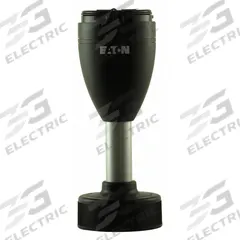 EATON Mounting Base: Tower Light Base, For SL4, 19 1/2 in Overall Ht, 1 9/16 in Overall Dia (MPN SL4-PIB-250). Key specifications — Brand: EATON; Compatible with Series: SL4; Connection Type: Spring-Loaded Terminal; Housing Color: Black; IP Rating: IP66; Mounting Location: Threaded Mount; Manufacturer Part Number: SL4-PIB-250; Includes: Plastic Belt.