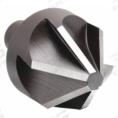 KEO Countersink: 82°, 6 Flute, 1 in Body Dia - Smooth-Finish Six-Flute Countersinks