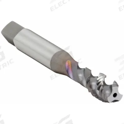 OSG Spiral Flute Tap: 7/16"-20 UNF, H5 / 2B-3B, 3 Flute - Spiral-Flute Taps for Steel & Stainless Steel