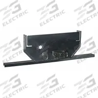 BUYERS PRODUCTS Hitch Plate: 62 in Overall Lg, 62 in Overall Wd, 17 1/4 in Ht, 1/2 in Thick (MPN 1809061A)