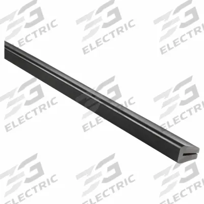 TRIM LOK Edge Trim: Neoprene, For 1/32 in Material Thick, Square, 3/8 in Leg Lg - Neoprene Rubber Edging