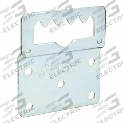 APPROVED VENDOR Mounting Hanger: 3 1/4 in Overall Lg, 3 3/4 in Overall Wd, 5 Holes - Hangers