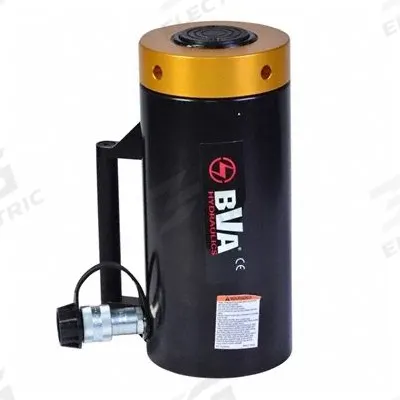 BVA HYDRAULICS Lock Nut Hydraulic Rams: 100 ton Nominal Capacity, 8 in Nominal Stroke Lg - Lightweight Lock Nut Rams