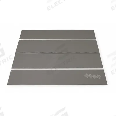 EDSAL Panel Kit: 75 in x 36 in, Steel, Gray - Full Panel Kits for Standard Metal Shelving