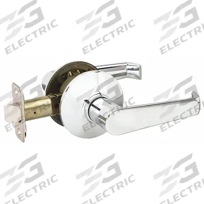 SCHLAGE Door Lockset: Passage Lever Locksets, Chrome