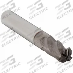 APPROVED VENDOR Ball End Mill: Carbide, TiCN Coated, 4 Flute, 13/64" Mill Dia, 3/8" LOC, 2" OAL (MPN 220-021065)