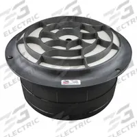 BALDWIN FILTERS Automotive Air Filter: Round-Oval, Engine, Round, Channel Flow, 8 1/32 in Overall Ht (MPN CA5368). Key specifications — Brand: BALDWIN FILTERS; Compatible Vehicle Make: Freightliner; Compatible Vehicle Type: Buses; Baldwin Interchange: CA5368.