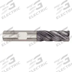 WIDIA HANITA Corner Radius End Mill: Carbide, AlTiN Coated, 5 Flute, 5/8" Mill Dia, 2-5/8" LOC (MPN 5V1C16016BT)