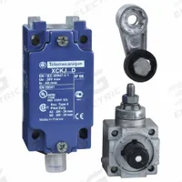 TELEMECANIQUE SENSORS Limit Switch: 60 mm Mounting Hole Vertical Center to Center Distance, 90° (MPN XCKJ10511D). Key specifications — Manufacturer Part Number: XCKJ10511D; Brand: TELEMECANIQUE SENSORS; Electrical Connection: 5-Pin M12 Connector; Series: XCKJ.