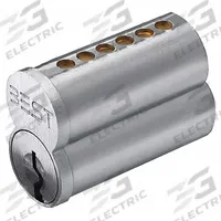BEST Interchangeable Core Cylinder: Cylindrical, SFIC, Chrome (MPN 1C6M1626). Key specifications — Brand: BEST; Lock Assembly Type: Cylindrical; Cylinder Core Type: Small Format Interchangeable Core Cylinder; Keyway Type: M; Number of Pins: 6.