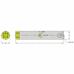 ULTRA-DEX USA Indexable Boring Bar: CFT B3000-40 (MPN 910-000-029). Key specifications — attr257292: CFT B3000-40.