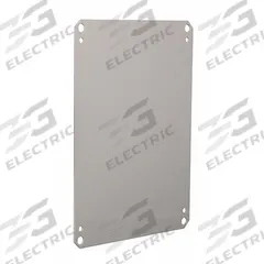 WIEGMANN Back Panel Plate: Back Panel Panel, 34.2 in Overall Ht, 34.2 in Overall Wd, Steel, Textured (MPN NP3636C). Key specifications — Panel Style: Back Panel; Brand: WIEGMANN; Finish: Textured; Manufacturer Part Number: NP3636C; Material: Steel.