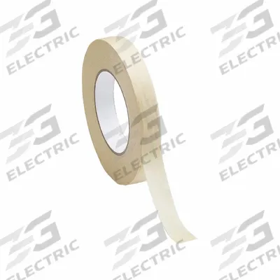 CAPLUGS Masking Tape: KD11 SH, Off-White, 2 in Roll Wd, 60 yd Overall Roll Lg, Acrylic - High-Performance Masking Tape